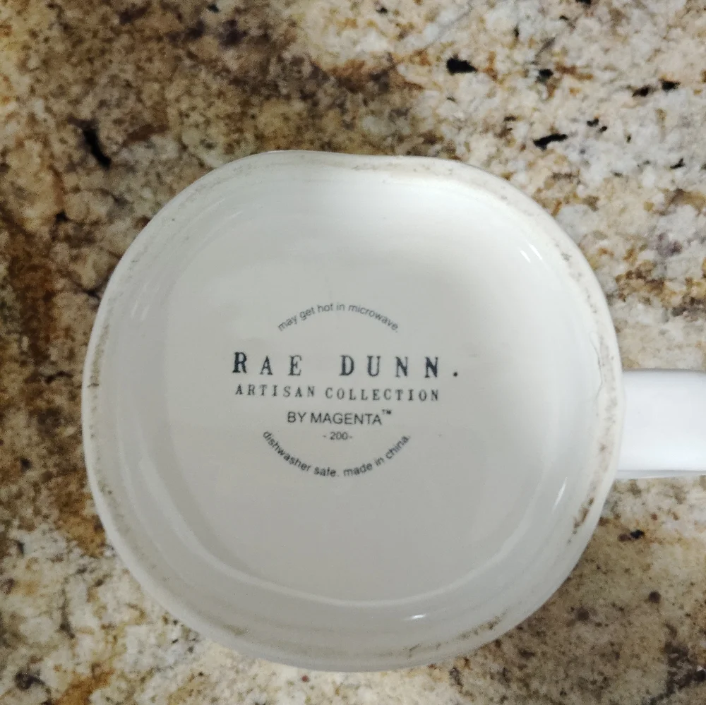 RAE DUNN PEPPERMINT MOCHA MUG - Picture 3 of 4